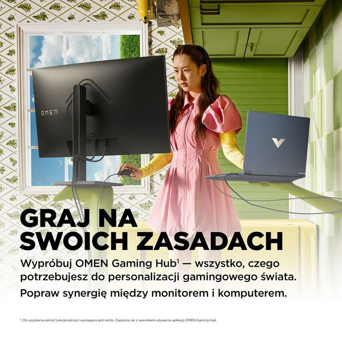 HP OMEN 32c Moniteur de jeu incurvé QHD 32 pouces