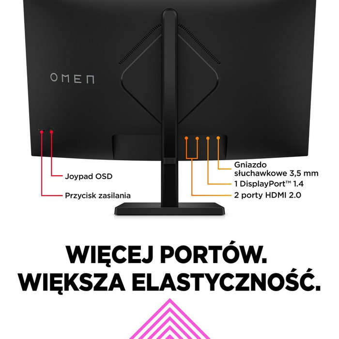 HP OMEN 32c Moniteur de jeu incurvé QHD 32 pouces