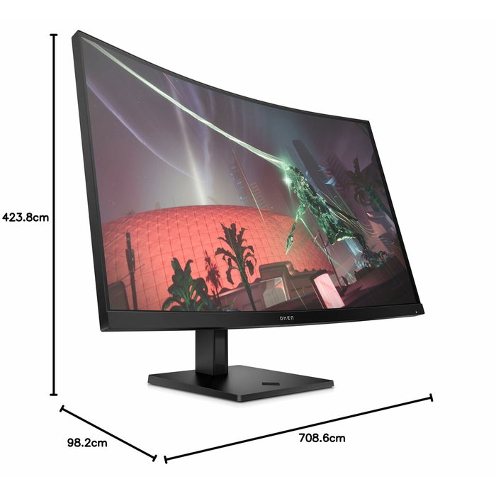 HP OMEN 32c Moniteur de jeu incurvé QHD 32 pouces