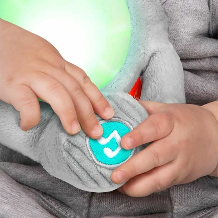 Bright Starts Peluche Éléphant Hug-a-Bye Baby avec sons et lumières