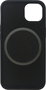 eSTUFF Coque magnétique en silicone INFINITE ROME pour iPhone 13 - Noir - Compatible MagSafe - 81% matériaux recyclés - Protection chutes 2 m