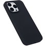 eSTUFF Coque magnétique en silicone INFINITE ROME pour iPhone 13 - Noir - Compatible MagSafe - 81% matériaux recyclés - Protection chutes 2 m