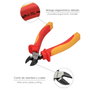 WOLFPACK LINEA PROFESIONAL Pince de coupe diagonale isolée 1000V 150mm