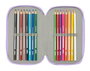 Safta Plumier triple 37 pièces - Univers Frozen - Avec 4 planches à dessin et accessoires - 12.5x19.5x5.5 cm