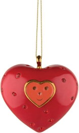 Alessi Cuore e Cuora Adorno Porcelana MJ16 11
