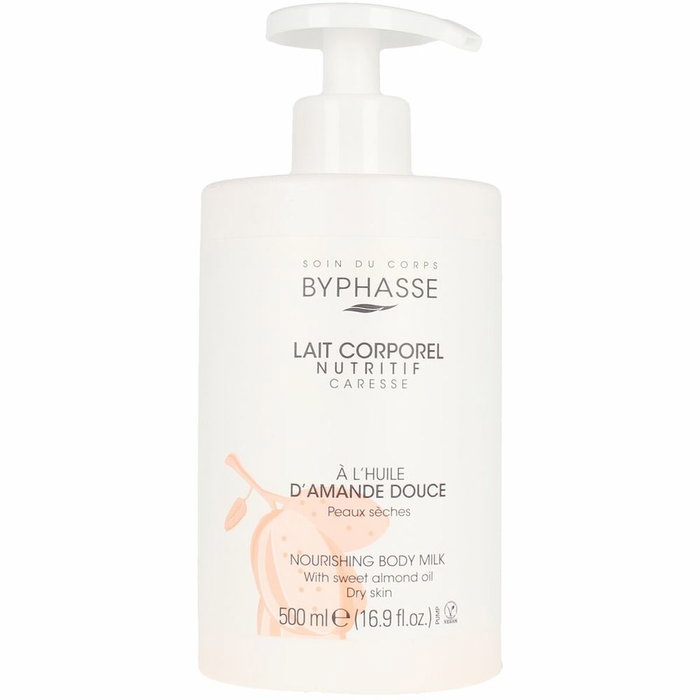 Byphasse Lait Corporel Nourrissant à l'Huile d'Amande Douce 500 ml