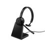 Jabra 6693-833-499 Headset Evolve 65 TE - Casque audio avec micro Bluetooth pour le bureau - Noir