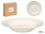 VESSIA Plat creux en porcelaine Blanco 24,5 cm