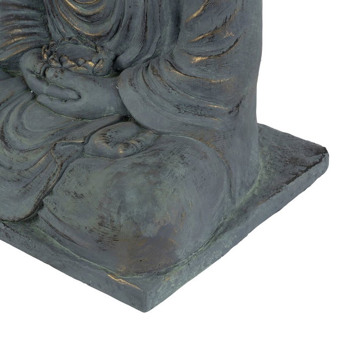 Figurine Décorative Beige Gris Buda 50 x 35 x 62 cm