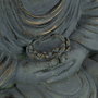 Figurine Décorative Beige Gris Buda 50 x 35 x 62 cm