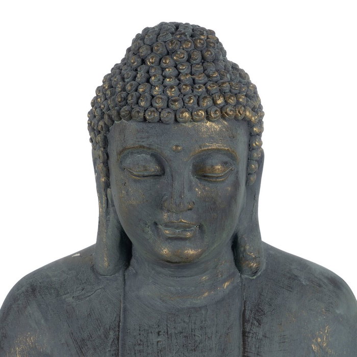 Figurine Décorative Beige Gris Buda 50 x 35 x 62 cm