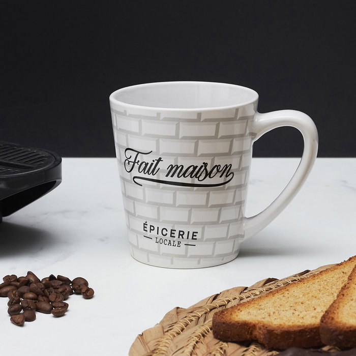 Home Deco Factory Mug Brooklyn 300 ml en grès Home Deco Factory Mug Brooklyn 300 ml en grès