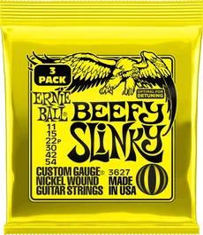 ERNIE BALL Jeu de cordes électrique Beefy Slinky 11-54 Tripack (3)