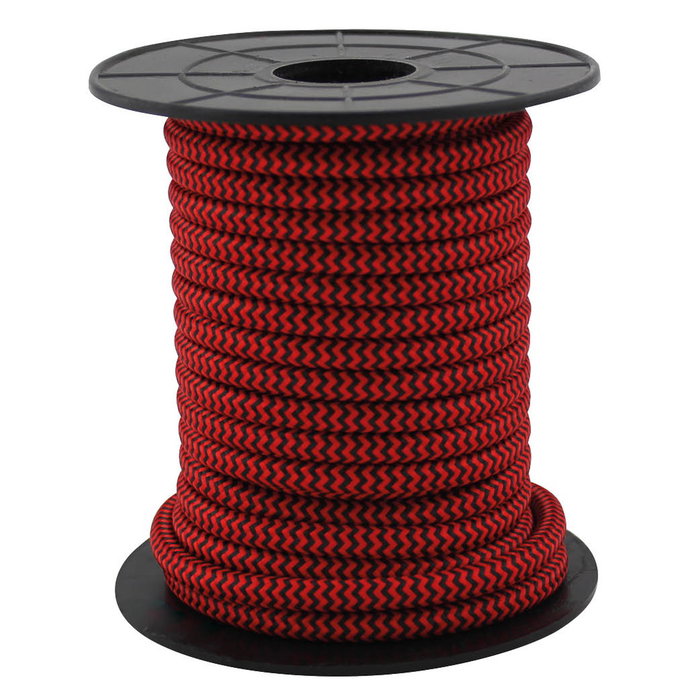 GSC Evolution Câble textile 10M (2x0.75mm) Rouge/Noir GSC Evolution Câble textile 10M (2x0.75mm) Rouge/Noir