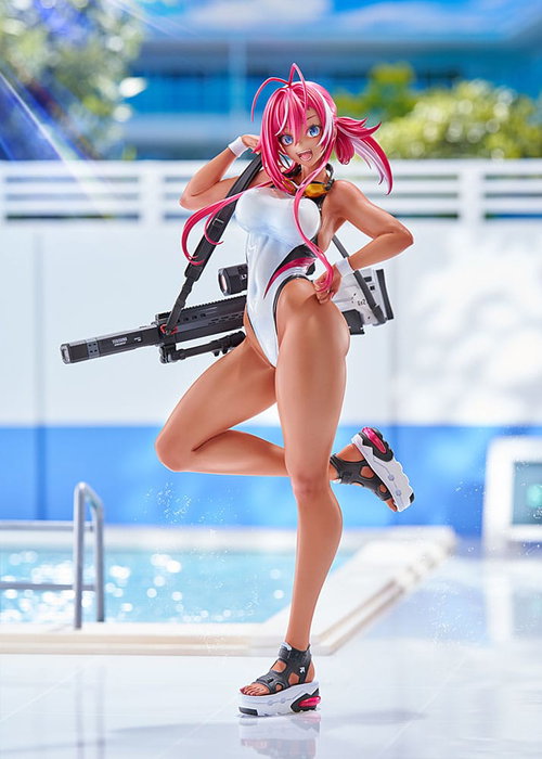 Arms Note statuette PVC 1/7 Anego-chan of the Swimming Team 26 cm