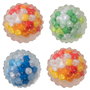 HTI Pelote Moléculaire Squeezable et Élastique de Décompression - Lot de 12 - Langues: Anglais, Français, Allemand, Italien, Portugais, Espagnol - +3 ans