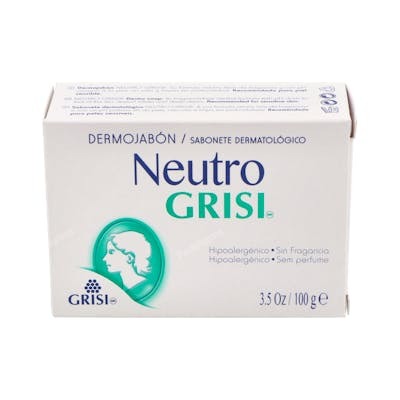 Grisi Dermojabon Neutro 100Gr – Savon Neutre Dermatologique Grisi Dermojabon Neutro 100Gr – Savon Neutre Dermatologique