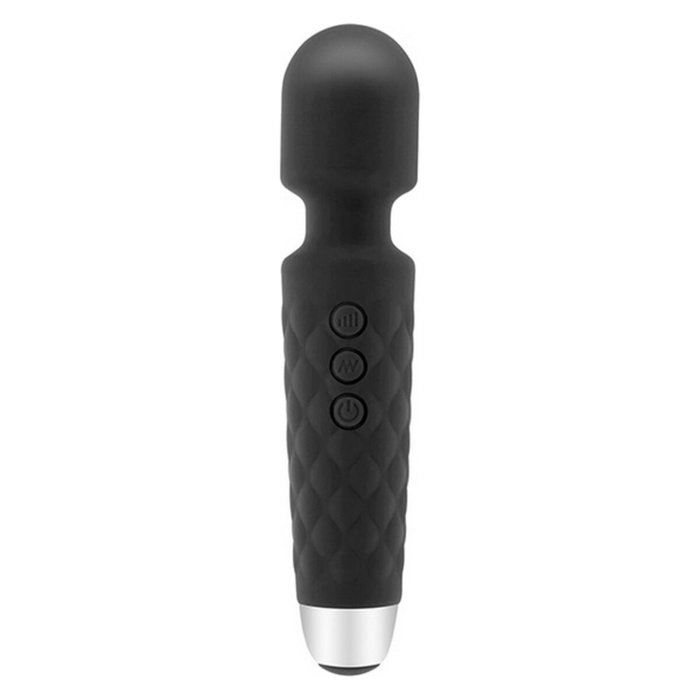 Vibrateur G-Spot S Pleasures The Wand Noir Vibrateur G-Spot S Pleasures The Wand Noir