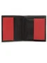 Guess Coffret Cadeau avec Porte-clés en Cuir Noir et Portefeuille Daelon Rouge/Noir