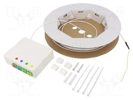 LOGILINK Boîtier terminal à fibre optique OS2 20m SC/APC x4 vert