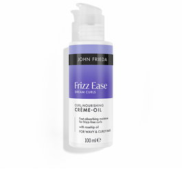 John Frieda Frizz Ease Dream Curls Huile-Crème Nourrissante pour Boucles et Ondulations, Contrôle des Frisottis, 100 ml