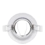 Plafonnier LED Encastré Rond GU10 Ø92mm - Blanc