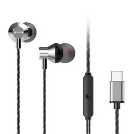 Aiwa ESTM-50USB-C Casque Audio Filaire Intra-auriculaire USB Type C Noir 13 g