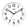 SAMI Horloge murale blanc 30 cm