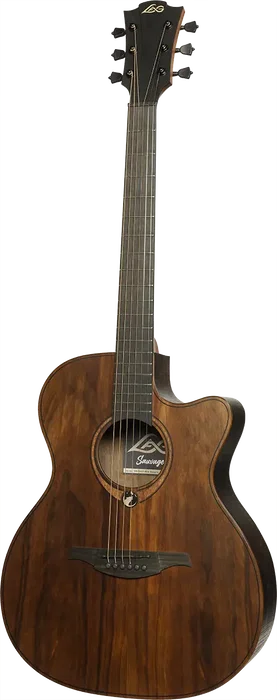 LAG Guitare Acoustique-Électrique Auditorium Sauvage Cutaway A/E