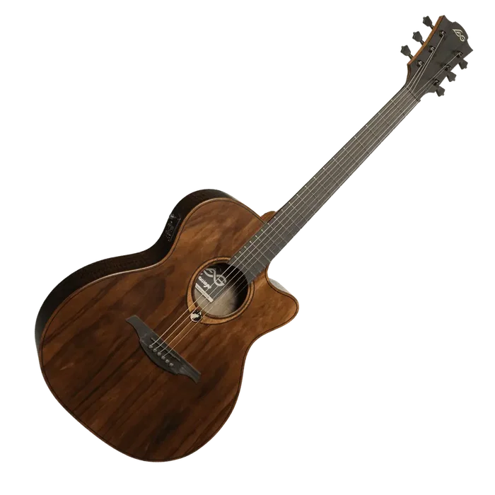 LAG Guitare Acoustique-Électrique Auditorium Sauvage Cutaway A/E