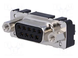 HARTING Connecteur D-Sub femelle 9 broches droit