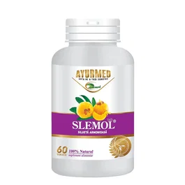 Ayurmed Slemol Support Natural Weight Management, 60 Capsules