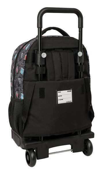 Safta Mochila Grande avec Roues Compacte Extractible - Sac à Dos Valise - Dimensions 33 x 45 x 22 cm - Pour Enfants à Partir de 36 Mois Safta Mochila Grande avec Roues Compacte Extractible - Sac à Dos Valise - Dimensions 33 x 45 x 22 cm - Pour Enfants à Partir de 36 Mois