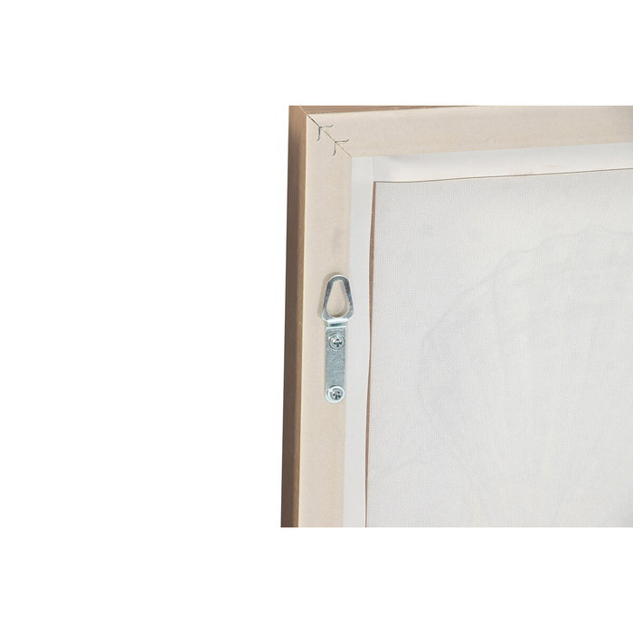 Home ESPRIT Toile Bleu méditerranéen Marin 30 x 2,5 x 30 cm (4 Unités)