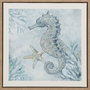 Home ESPRIT Toile Bleu méditerranéen Marin 30 x 2,5 x 30 cm (4 Unités)