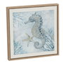 Home ESPRIT Toile Bleu méditerranéen Marin 30 x 2,5 x 30 cm (4 Unités)