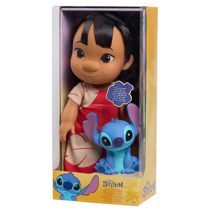 JUST PLAY Disney - Figurines articulées Lilo et Stitch avec accessoires