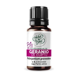 HERBES DEL MOLI Huile essentielle de Géranium d'Égypte ECO 10 ml