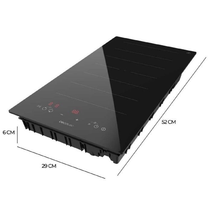 Plaque à Induction Cecotec Bolero Squad I 2100 Flex 3500 W 29 x 52 cm