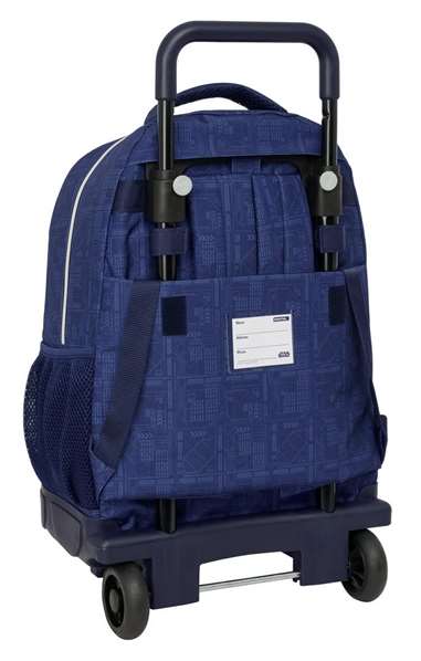 Safta Grand sac à dos avec roues amovibles 33x45x22 cm