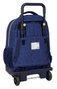 Safta Grand sac à dos avec roues amovibles 33x45x22 cm