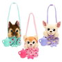 Imc Toys Peluche Baby Paws Yummy Shiba Inu avec biberon et sac de transport