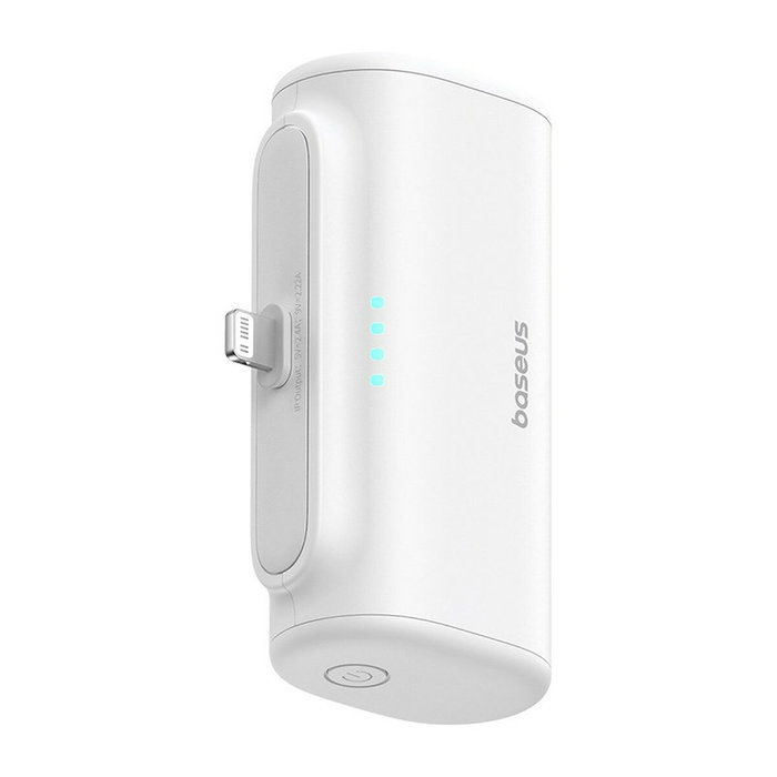 Baseus Powerbank P10068307213-00 Blanc 5000 mAh Baseus Powerbank P10068307213-00 Blanc 5000 mAh