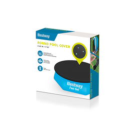 Bestway 58032 Bâche de Protection Piscine PVC D244 cm Jardin