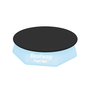 Bestway 58032 Bâche de Protection Piscine PVC D244 cm Jardin