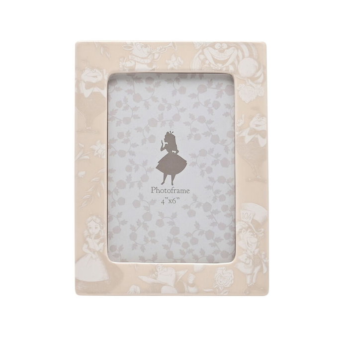 WIDDOP & CO Cadre photo en céramique Alicia au Pays des Merveilles Disney pour photo 10x15 cm WIDDOP & CO Cadre photo en céramique Alicia au Pays des Merveilles Disney pour photo 10x15 cm