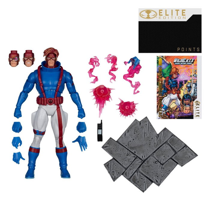 McFarlane Toys WildC.A.T.S Spartan Elite Edition Image Comics Founders Series Deluxe Figurine 19 cm