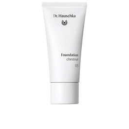 Dr. Hauschka Base de Maquillage Teinte Châtaigne-03 Fluide 30 ml Soin et Luminosité Naturelle