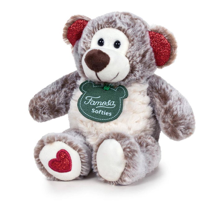 Famosa Peluche Happy Christmas Ourson 20 cm Collection Softies Famosa Peluche Happy Christmas Ourson 20 cm Collection Softies