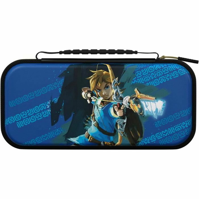PDP Housse de protection Link Design lumineux avec support intégré pour Nintendo Switch PDP Housse de protection Link Design lumineux avec support intégré pour Nintendo Switch
